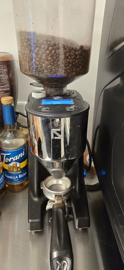 Commercial coffee grinder