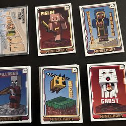 47 Minecraft trading cards