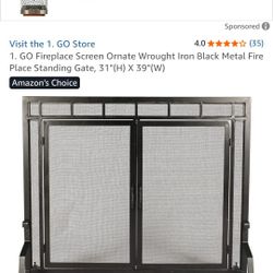 Fireplace Screen 