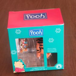 Vintage Tigger Winnie the Pooh Christmas Tree Ornament Set with mini 
ornament. New, in original box
UPC 03381. Weight 4oz plus shipping materi