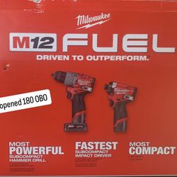 M12 Fuel Drill Set Never Opened