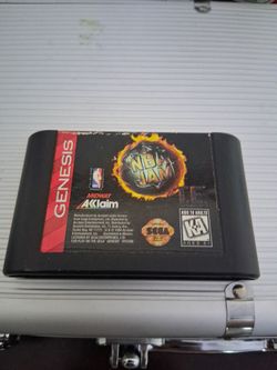 NBA Jam Sega Genesis Cartridge