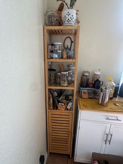 Bamboo cabinets