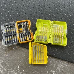 Drill bit set. ($20 for all 3)