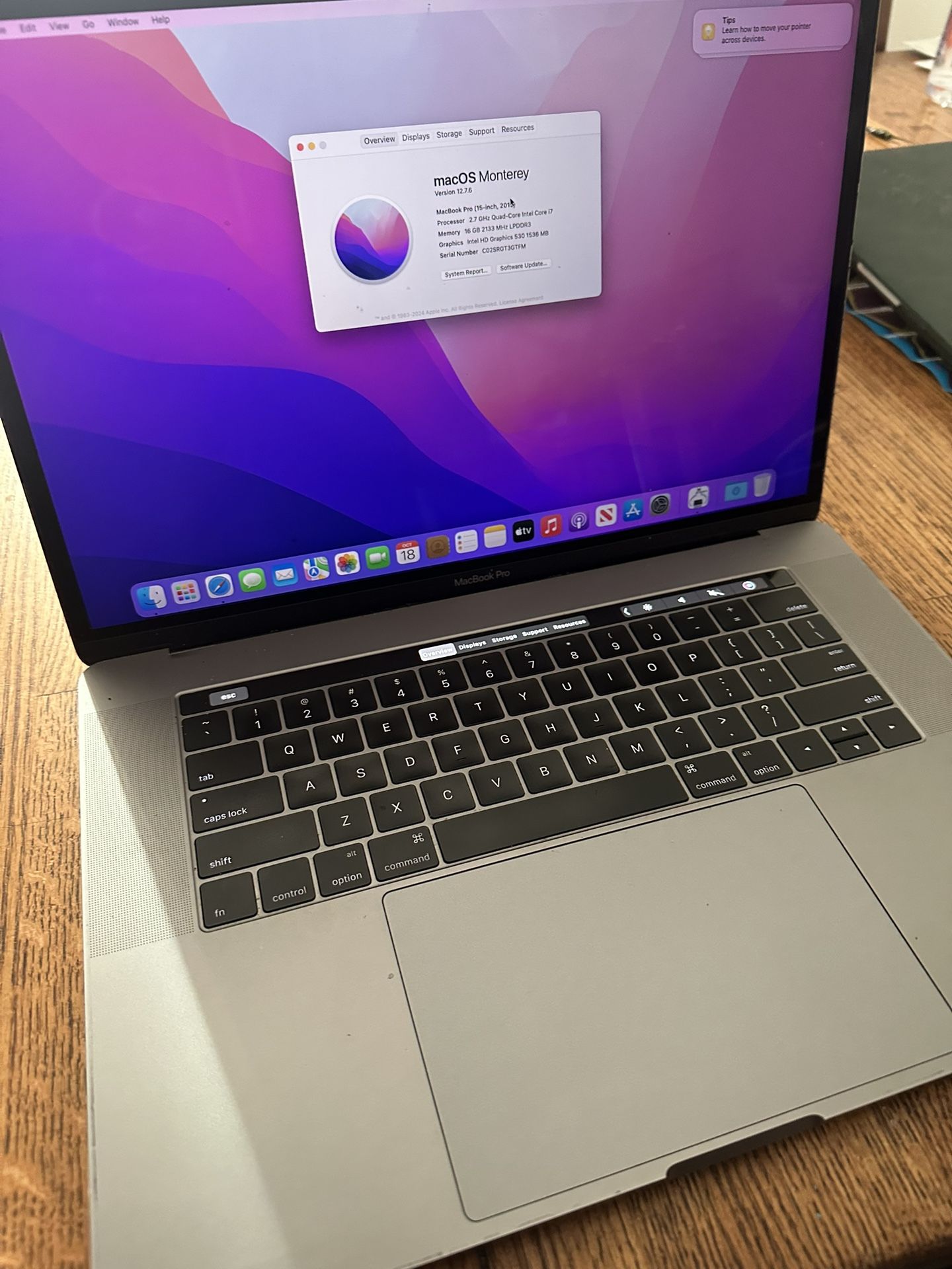 MacBook Pro 15”