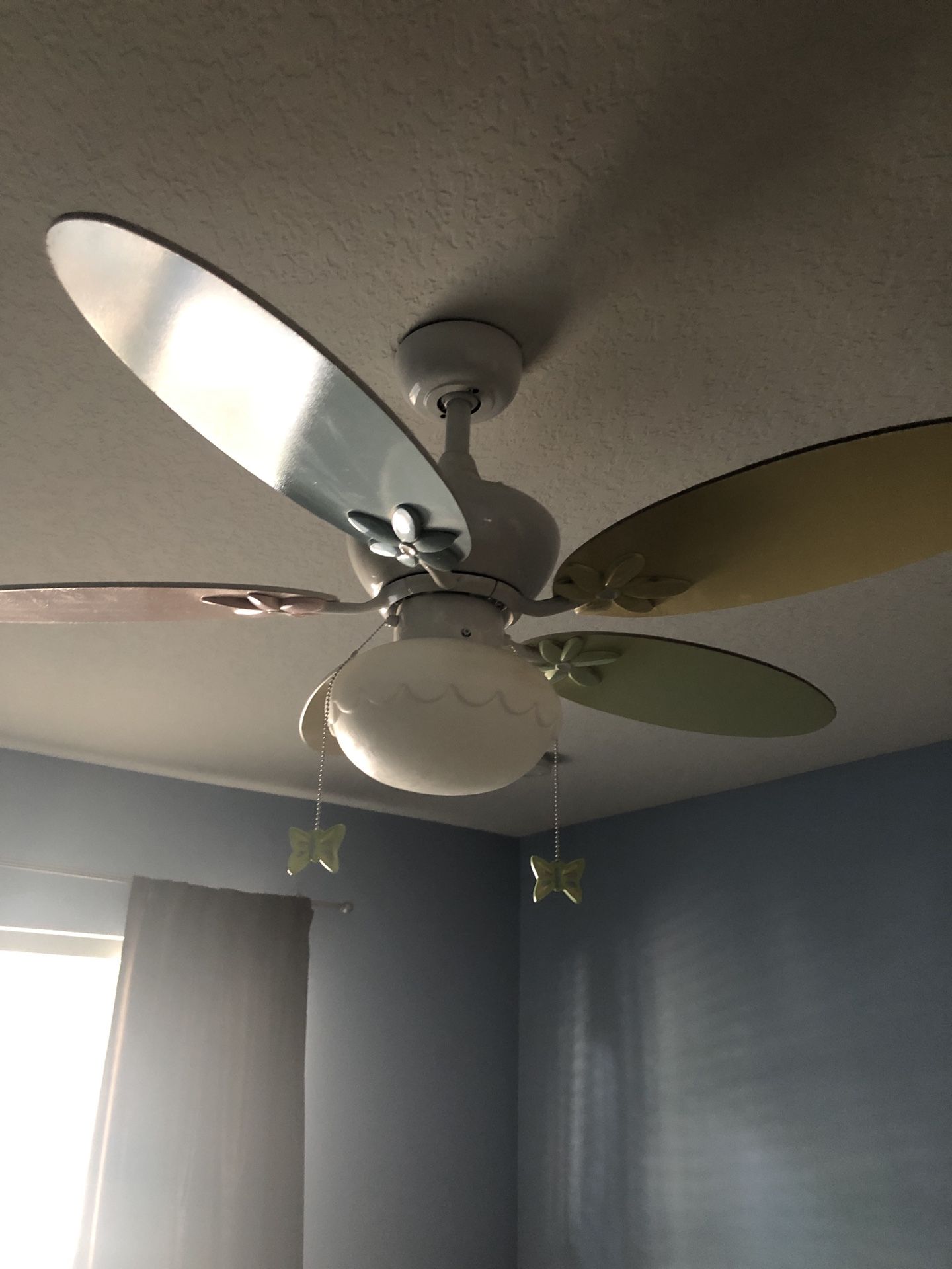 Girls ceiling fan