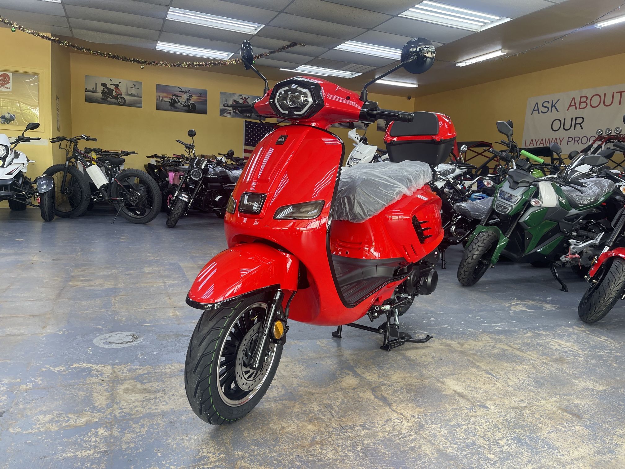 Retro Style Icebear Classic 150cc Scooter On Sale