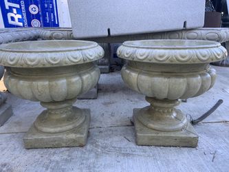 Masetas De Concreto . Concrete Planters 