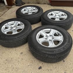 2021 JEEP WRANGLER RIMS AND TIRES