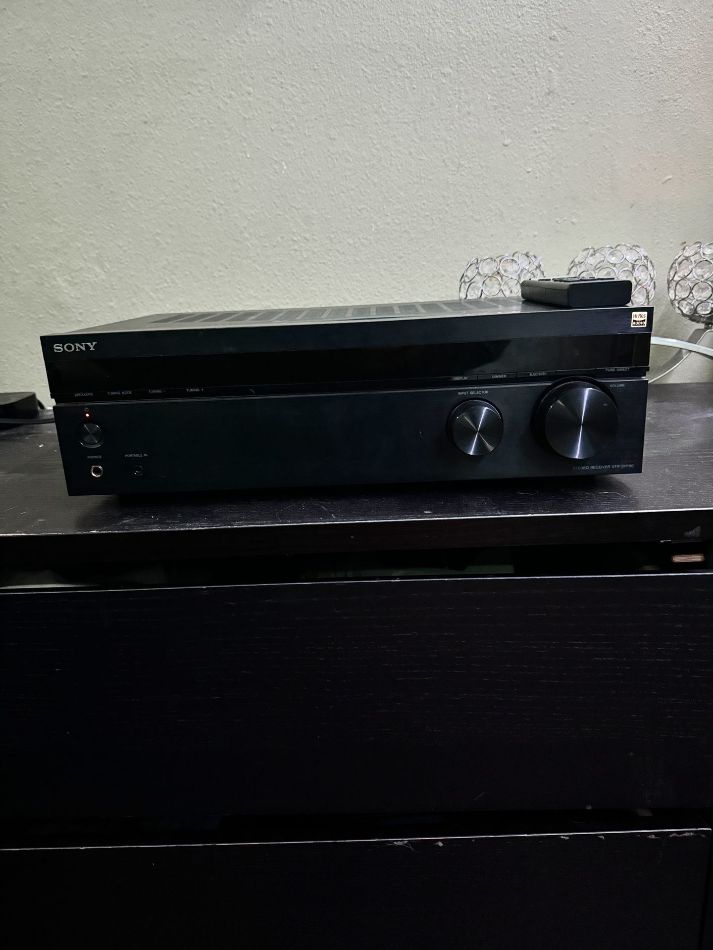 Sony Amplifier/Receiver.