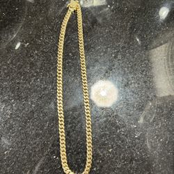 Miami Cuban Link Necklace 14k Gold . Cadena De Oro 14kt 