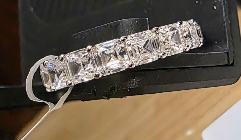 Size 7 .925 Sterling Silver Astracut Ring