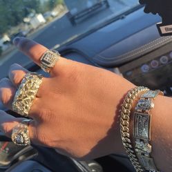 14k Gold Jewelry (READ DESCRIPTION) 68g Total