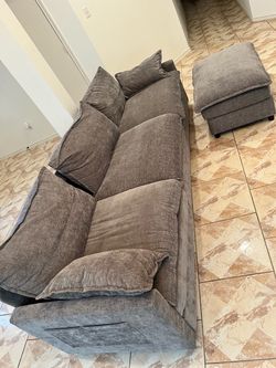 Couch & ottoman