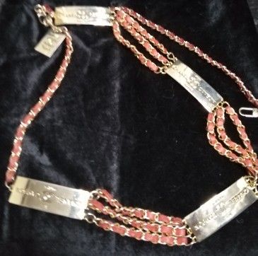 Coco Chanel Cambon Belt Made In France