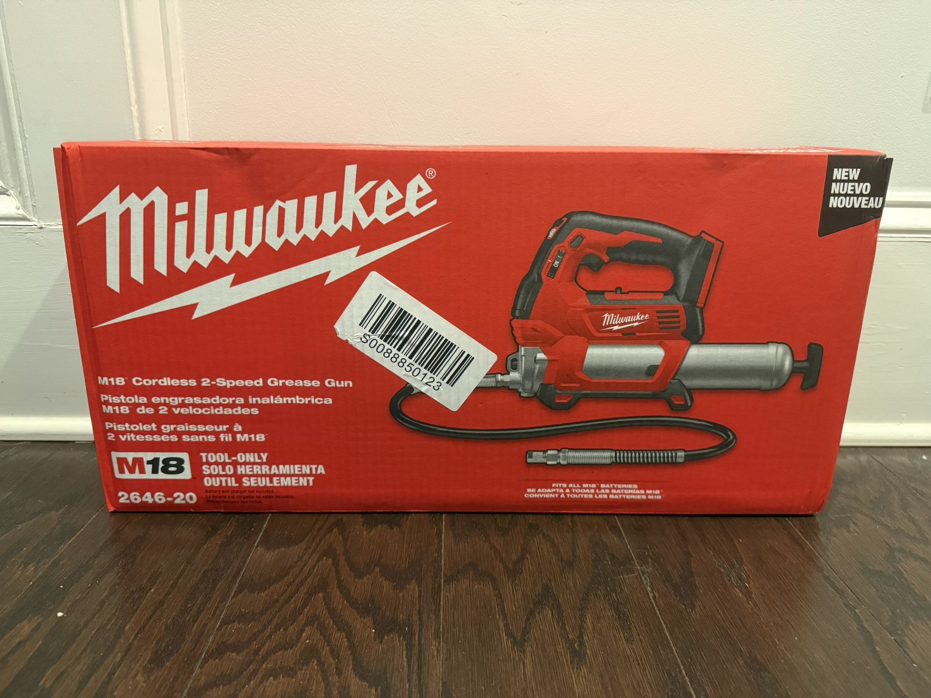 Milwaukee Grease Gun 2646-20