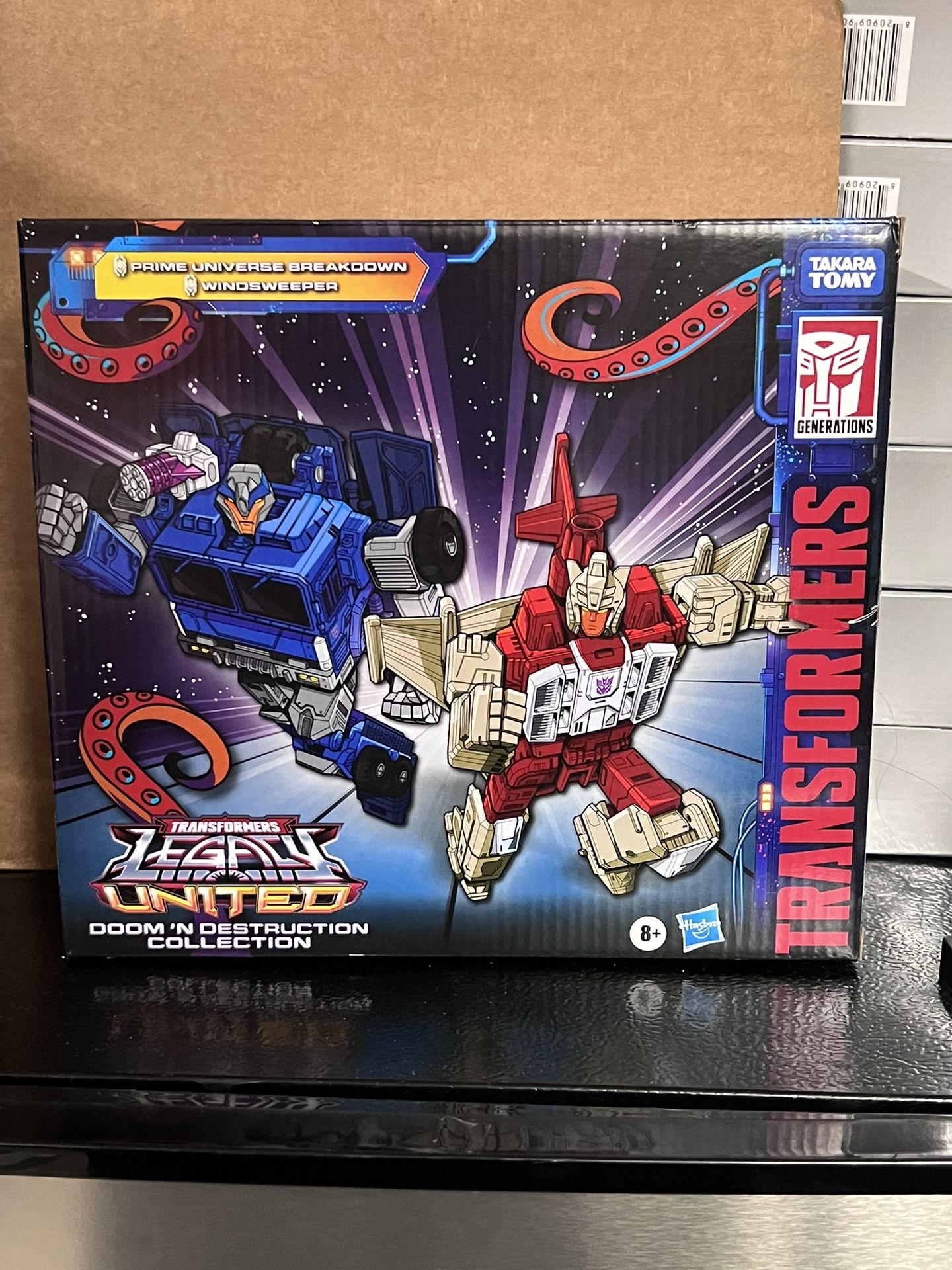 Amazon Transformers Legacy United Doom ‘N Destruction Breakdown & Windsweeper