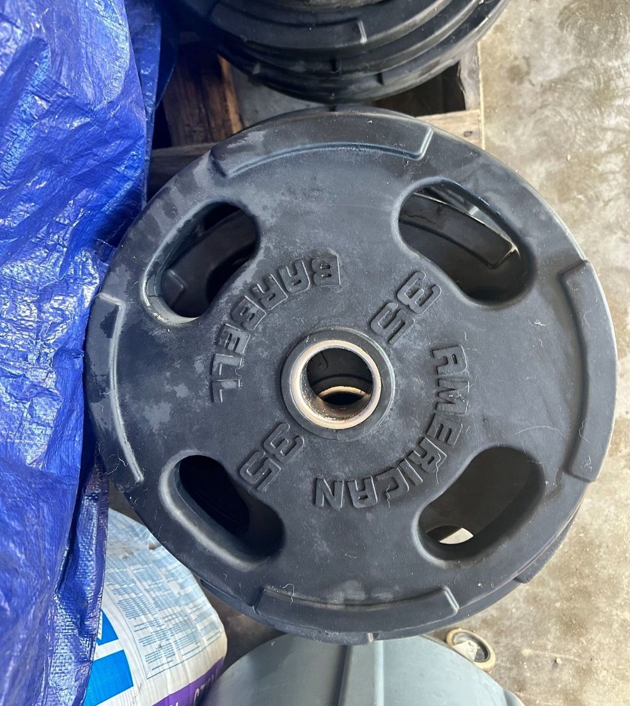 35lb Rubber Olympic Weight Plates