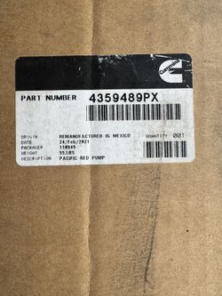 Cummins Fuel Pump