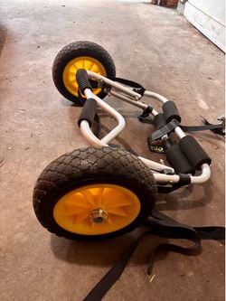 Kayak moving kart