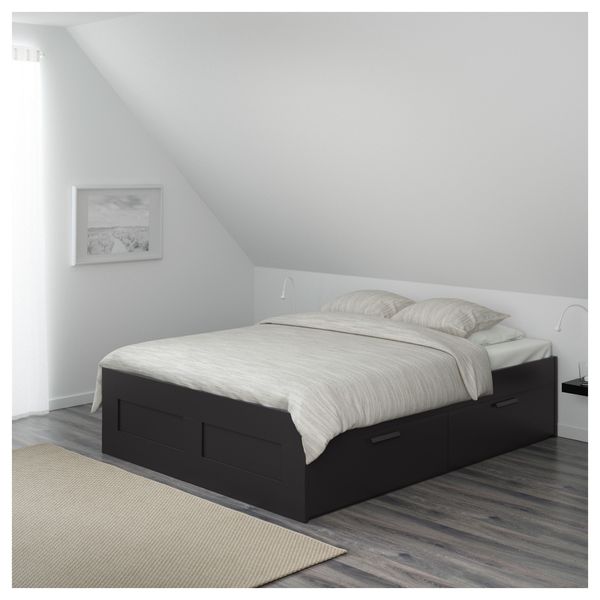 Ikea Brimnes Bed Frame Queen Size For In Newark Ca Offerup