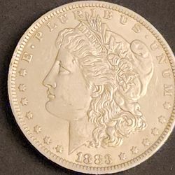 1883 O Morgan 90% Silver Dollar 