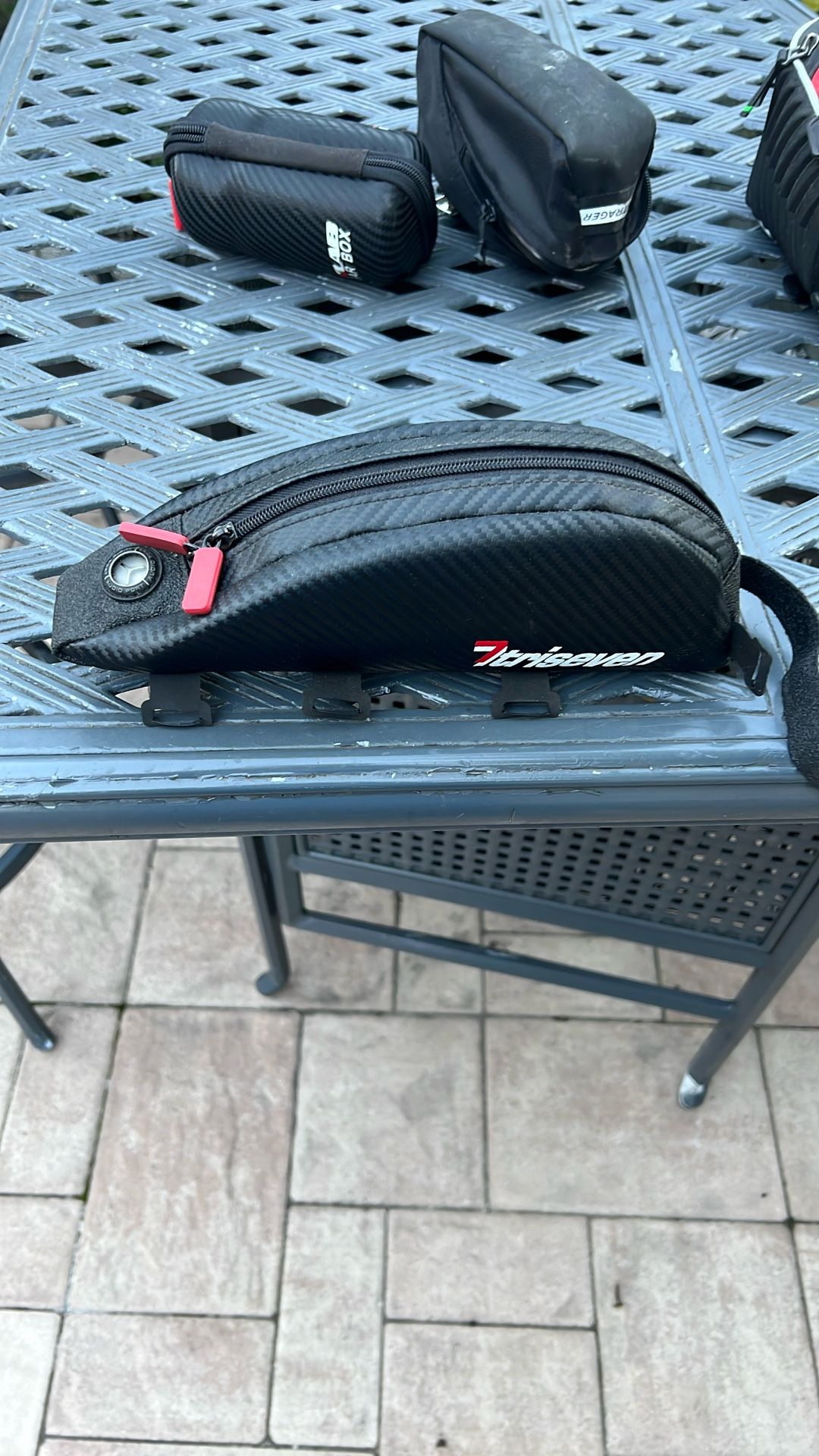 Carbon Fiber, Bike Tools Keys Wallet Holder