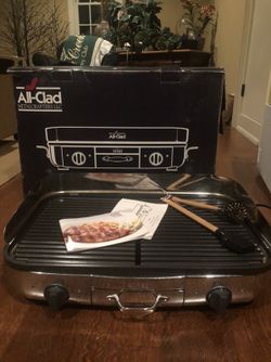 New All Clad Electric Grill Indoor
