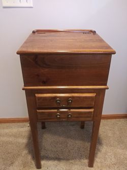 Bedroom storage desk