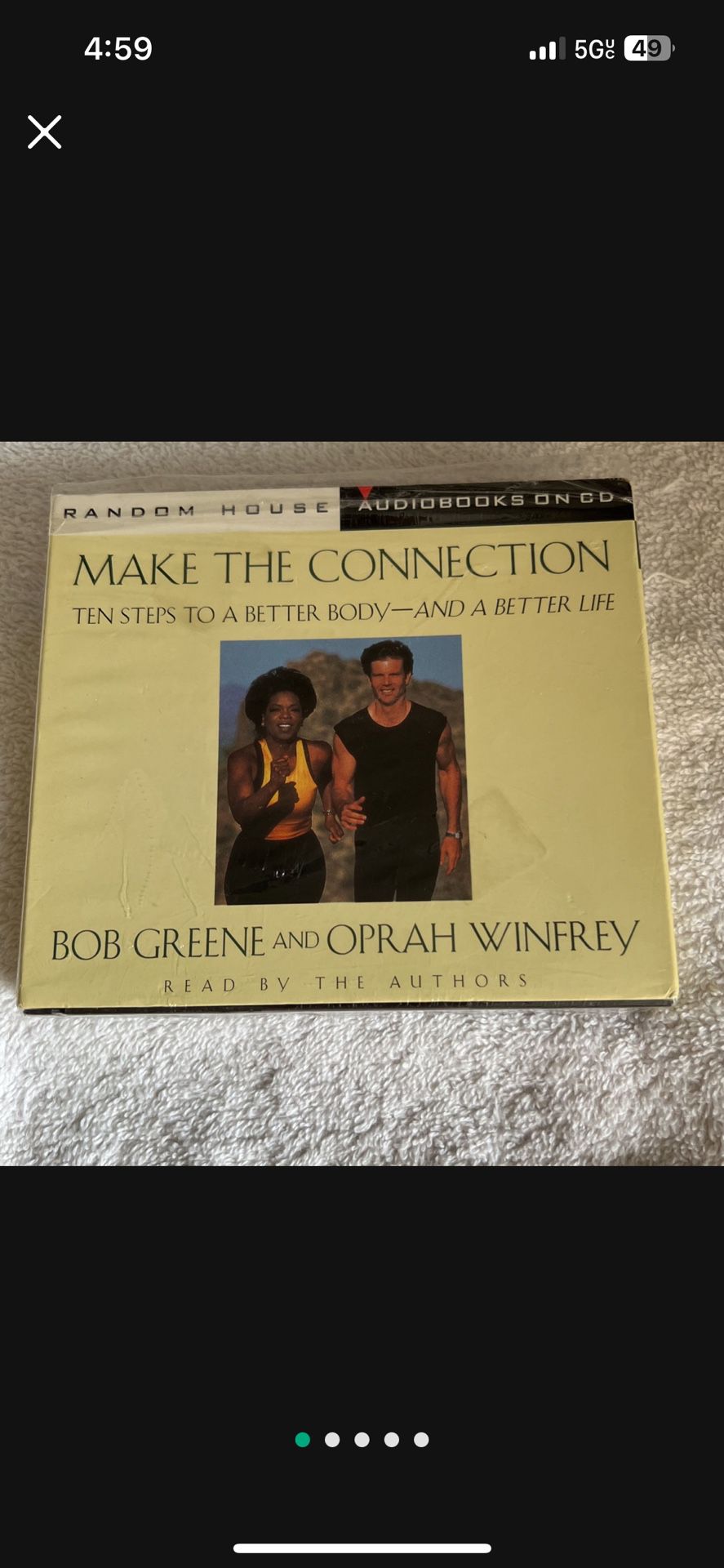 Oprah Make The Connection 10 Steps To A Better Body And Life CD 