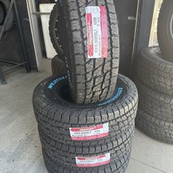 31x10.50r15 New Set Of AT Tires Installed 
