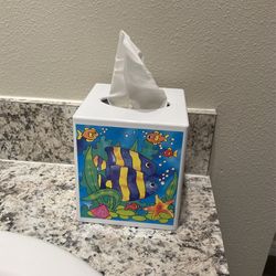 Cute Fish Tissue Holder