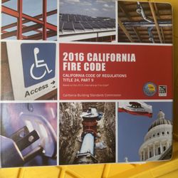 2016 California Fire Code