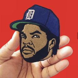 Hip Hop Ice Cube Embroidery Patch 