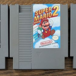 🍄 Super Mario Bros. 1, 2 & 3 Nintendo NES Lot – Tested & Authentic 🎮