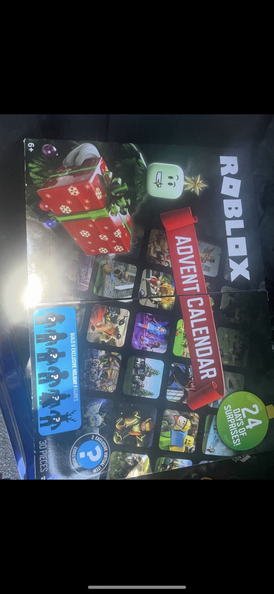 2021 Roblox Action Collection Advent Calendar 2 Exclusive Virtual Items Inhand