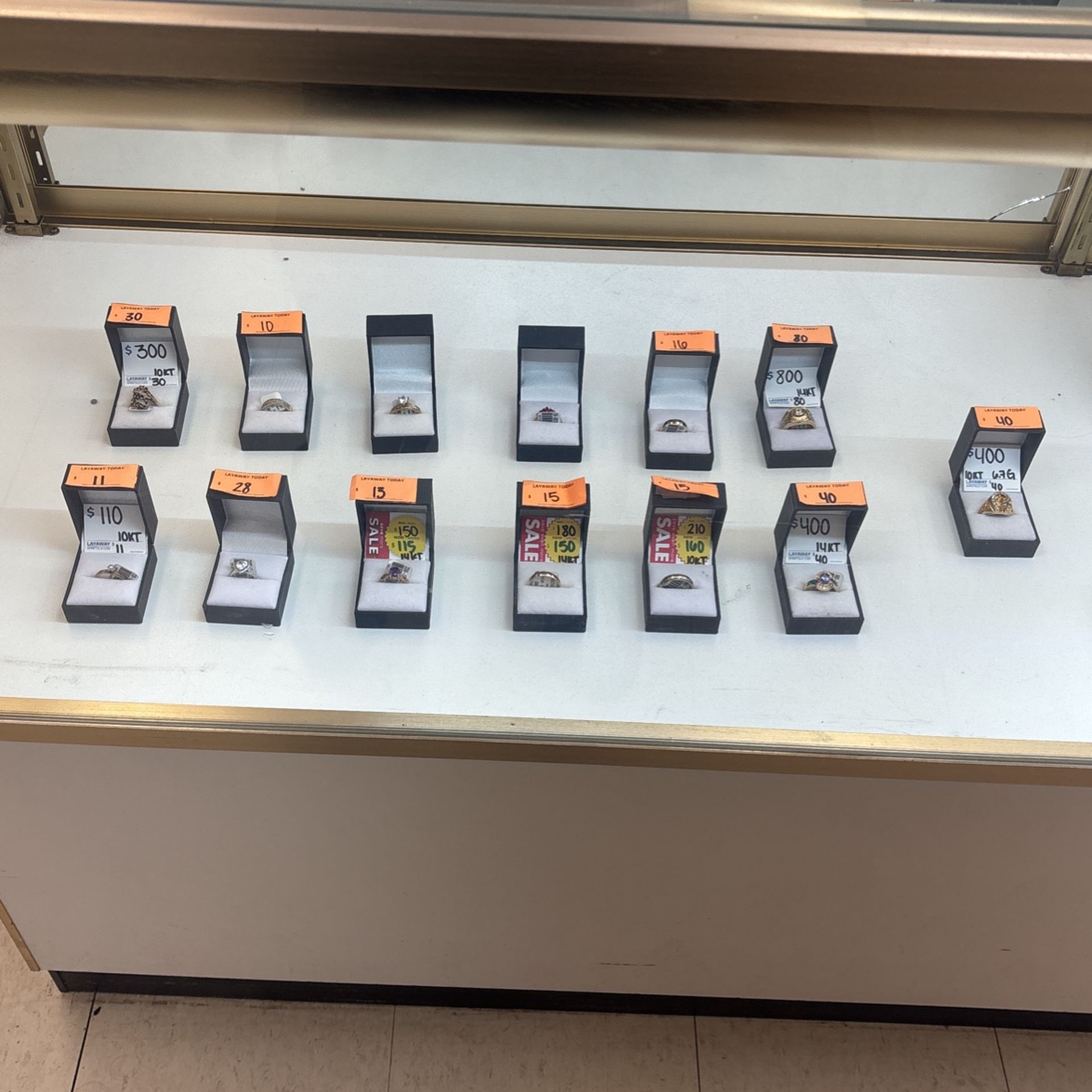 Gold Rings We Got Layway