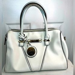 1969 Vintage White Versace Italia Handbag / Crossbody

