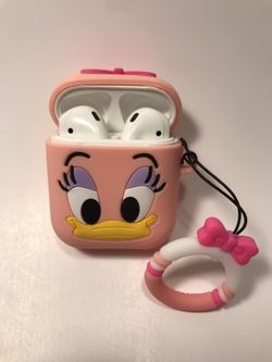 Daisy Duck AirPod Case with Finger Loop