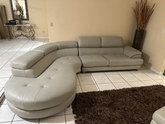 Leatherette Sectional