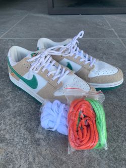 Mens Size 7 Nike SB Dunk Low Jarritos White/Green/Beige