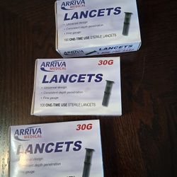 Arriva 30G Lancets