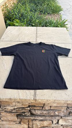 New Nike court tennis tee shirt black max90  racquetball badminton squash pickleball Men’s S Small
