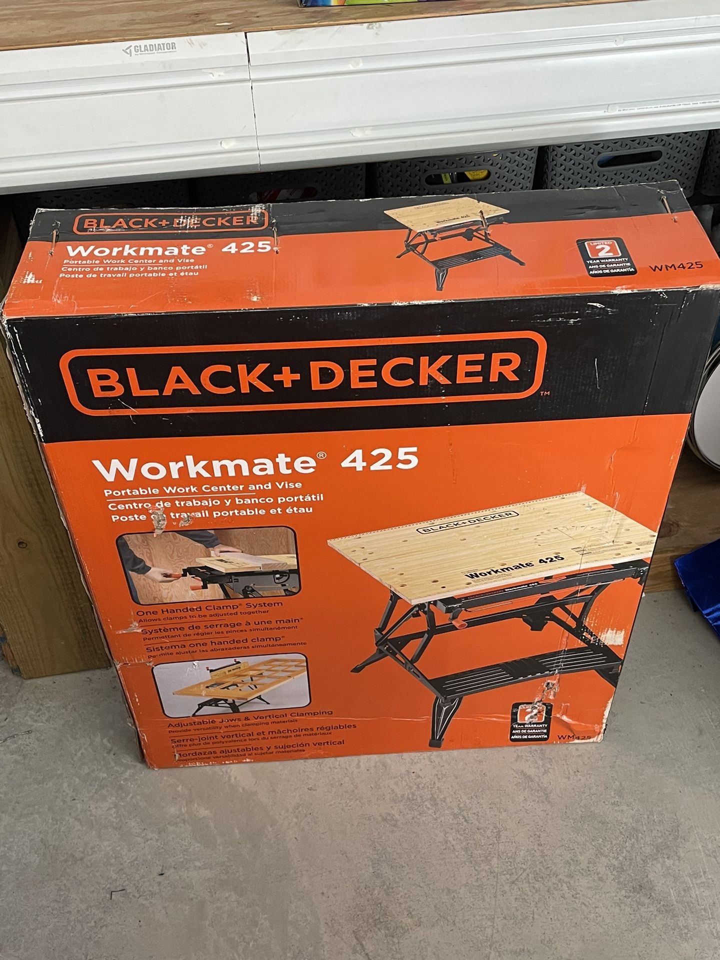Workbench Black And Decker Workmate 425 