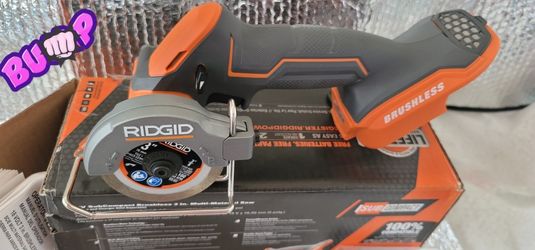 3 in. Multi-Material Saw RIDGID 18-Volt SubCompact Lithium-Ion Cordless Brushless (Tool Only) (**NEW**)