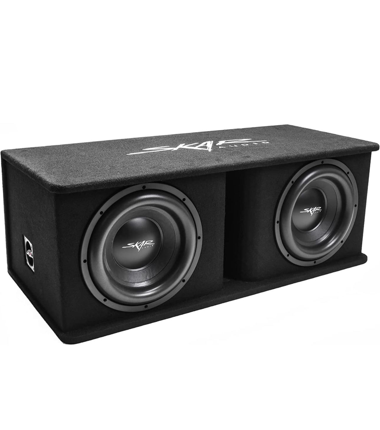 Skar Audio Dual 12" 2400W Loaded SDR Series Vented Subwoofer Enclosure | SDR-2X12D4
