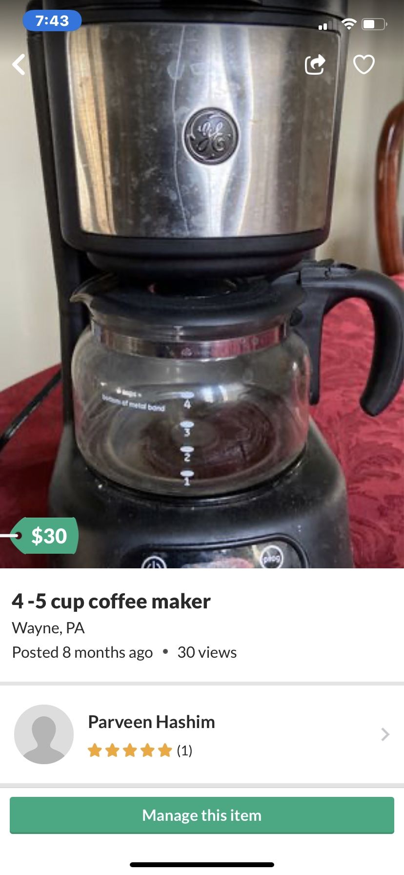 Coffee Maker