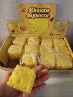 Cheese Foam Squeeze Squishy
