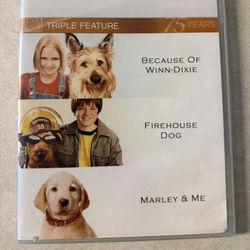 3 In 1 - Because Of Winn-Dixie, Firehouse Dog, Marley& Me
