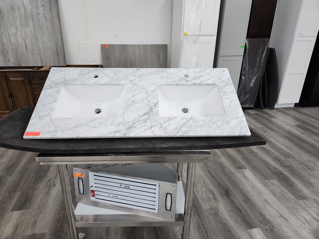 Bathroom Vanity Top 2 Sinks